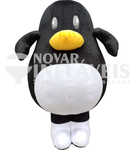 Pinguim Inflável Pelucia - Novar Infláveis