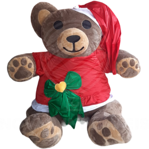 Urso Inflável Natal - Novar Infláveis